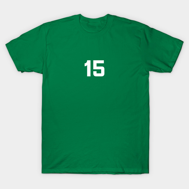 Number Fifteen - 15 - Any Color - Team Sports Numbered Uniform Jersey - Birthday Gift by Modern Evolution